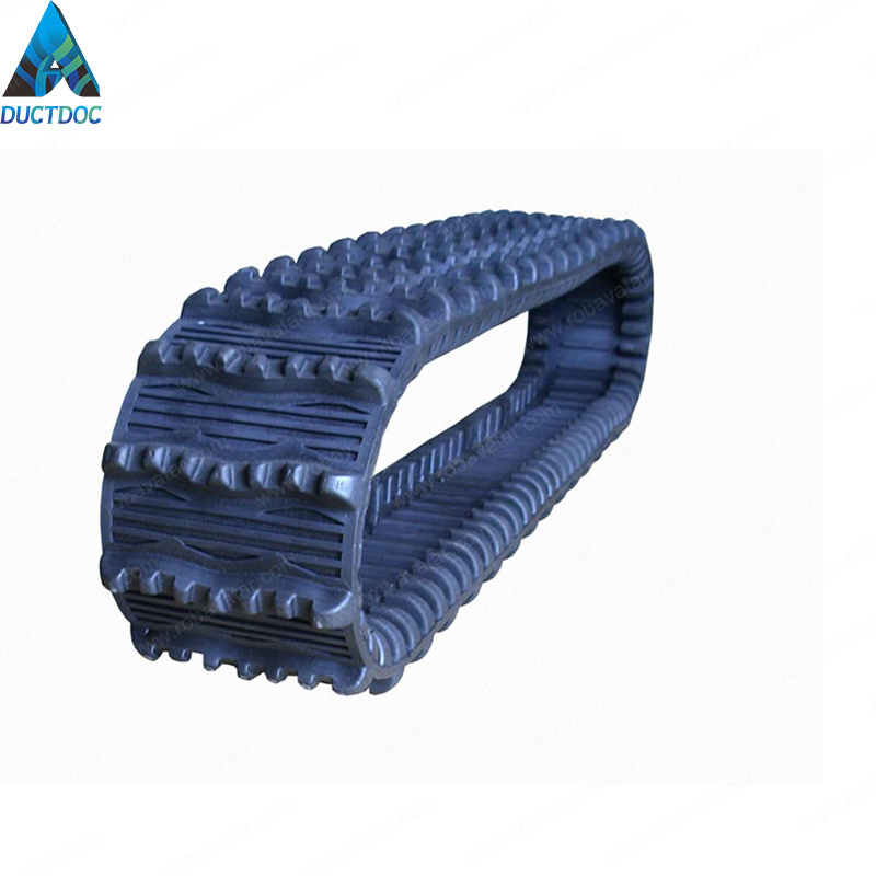 stair climber rubber track, rubber caterpillar, rubber track for lawn mower