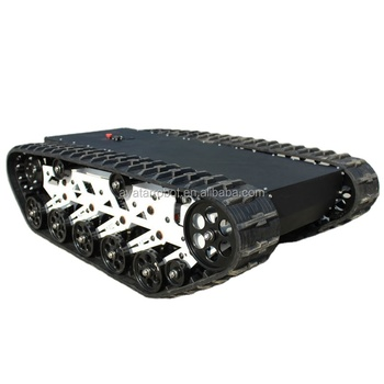 Large delivery robot chassis kit payload tracked robot tank chassis