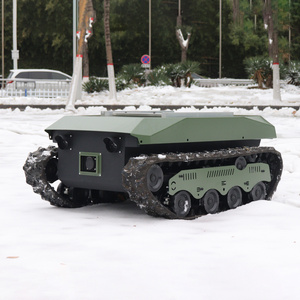 crawler robot chasis with lidar electric amphibious vehicles for sale