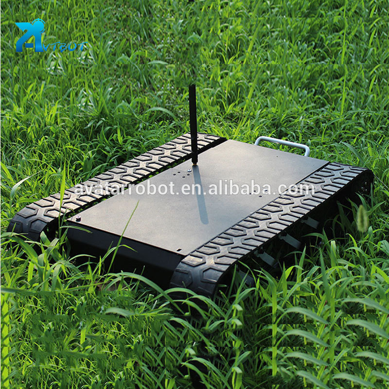 Crawler chassis mobile platform inspection used robot track system