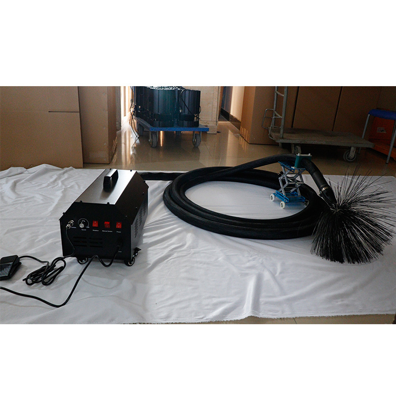 Best price air conditioning AC duct brushing vacuum camera pipe ventilation cleaning machine FS-1B