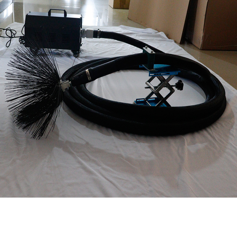 Best price air conditioning AC duct brushing vacuum camera pipe ventilation cleaning machine FS-1B