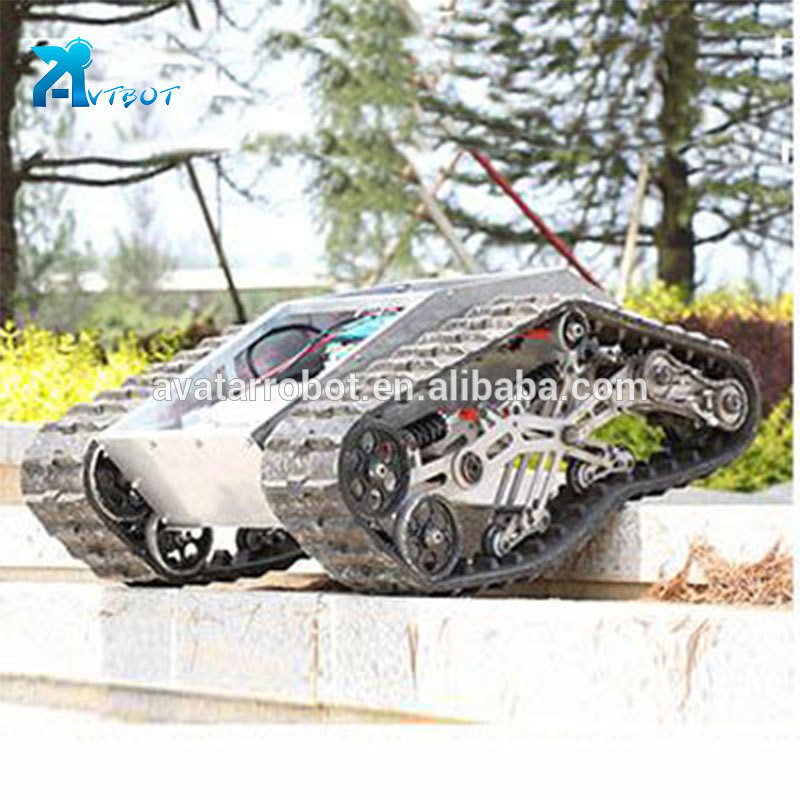 robot chassis for secondary development items robot track chassis tank rubber undercarriage