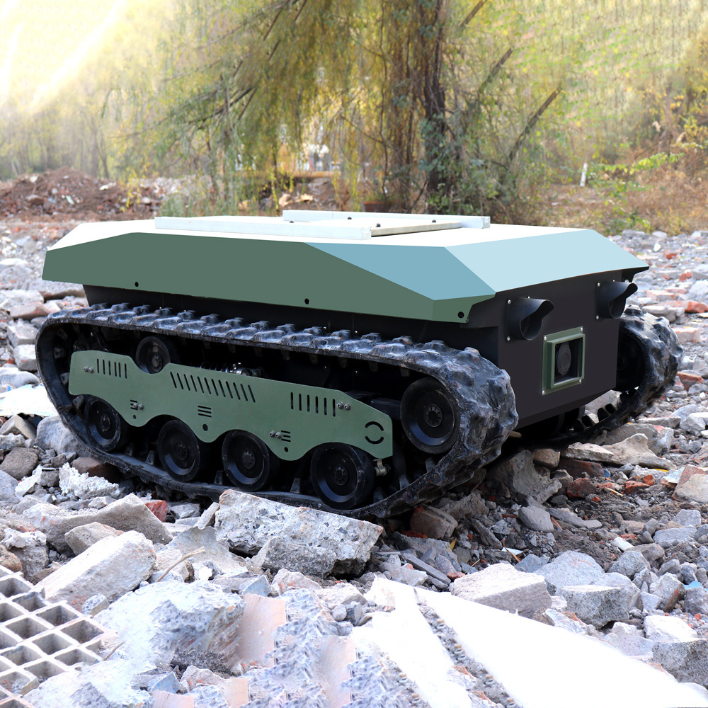 crawler robot chasis with lidar electric amphibious vehicles for sale