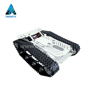 crawler autonomous mini robot rubber remote control tracked vehicle chassis atv all terrain