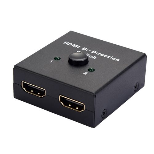 Full HD HDMI switch 3 port Dual bidirectional 1 in 2 Out 2 Input 1 Output HDMI switcher Splitter Support 4K HDCP2.2 for HDTV