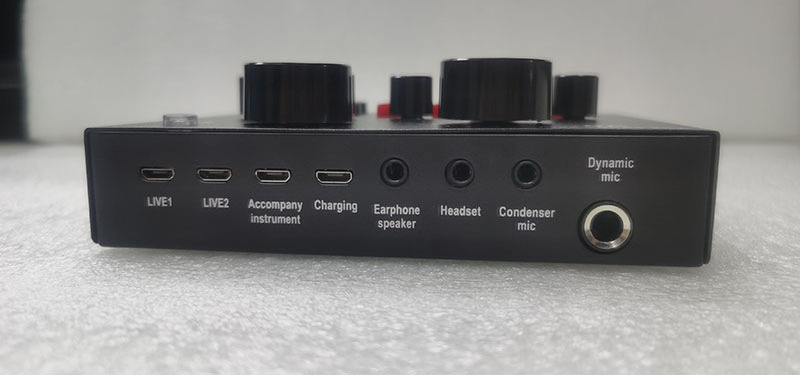 Professional Music Studio Equipment USB audio interface Recording sound card for recording studio