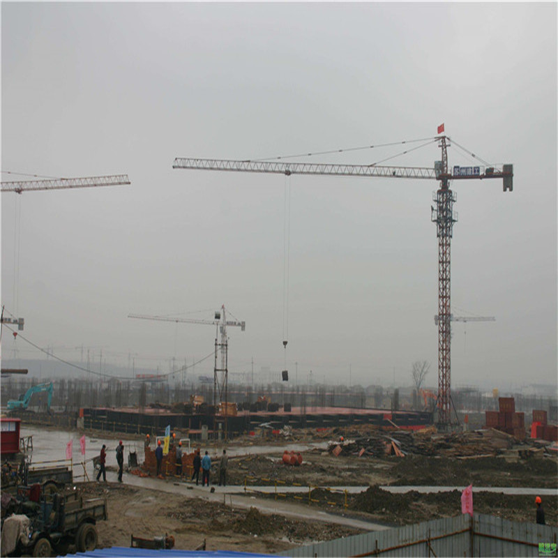 china tower crane 10 ton tower crane QTZ160 hammerhead popular  electric  hotsale  tower crane