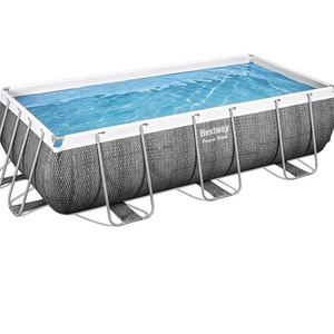 56721 Rectangular Stainless Power Steel frame metal Outdoor piscina Above Ground Swimming Pools