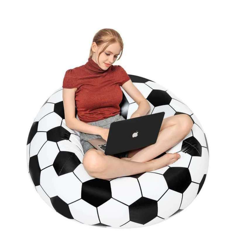 75010 Portable Living room inflatable Sofa soccer ball Outdoor garden chairs bean bag Living Room Furniture PVC Soccer chair