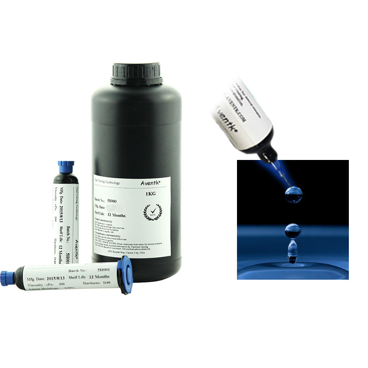 Aventk UV adhesive Non-residual Glue Temporary PrHotection Of Substrate During Welding Or High Temperature Spraying  Uv Glue