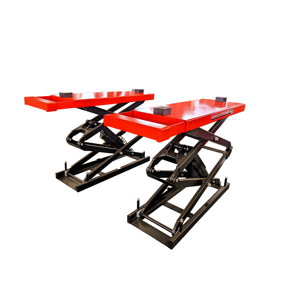 CE Customized Scissor Car Lift under ground Quick Jack Car Lifts For Car Work