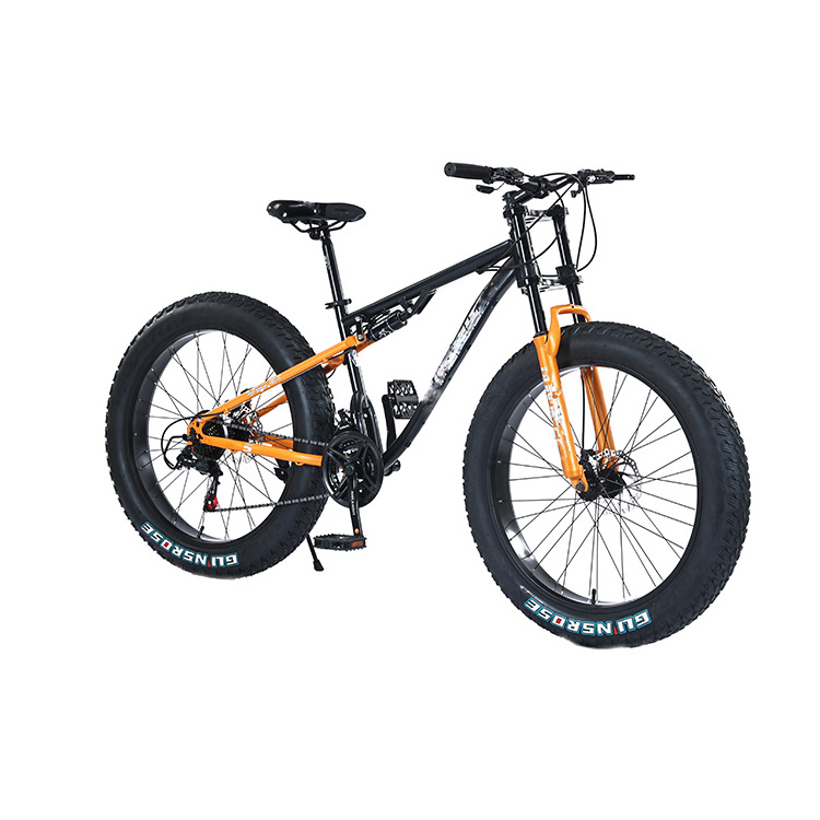 Cheap two wheel adult fat tire e bike 500w 48v 26  fat tire bike good price tianjin factory Fashion 26 Inch hot sale fat bike