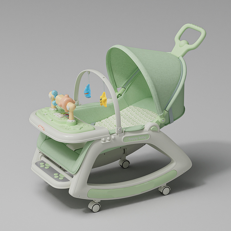 2023 Wholesale High Quality Rocking Chair Folding Baby stroller Baby Chair Portable Baby Swing Chair And Rocker