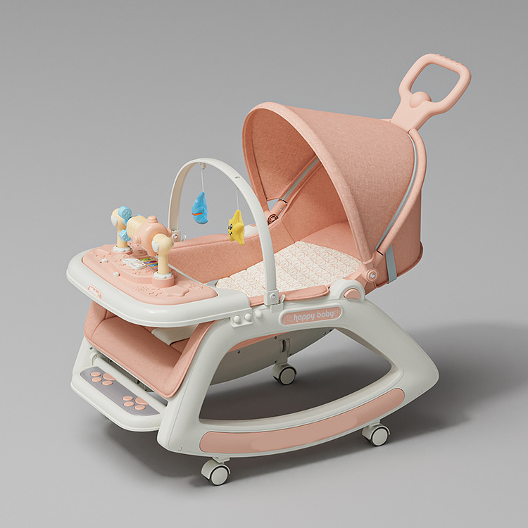 2023 Wholesale High Quality Rocking Chair Folding Baby stroller Baby Chair Portable Baby Swing Chair And Rocker