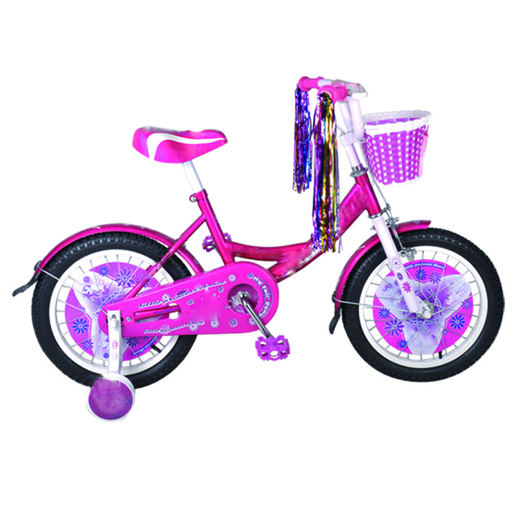 High Quality baby plastic Exercise Child  Toys Best selling children bike bicycle 4 Wheels Kids High quality kids bike 12 14 16