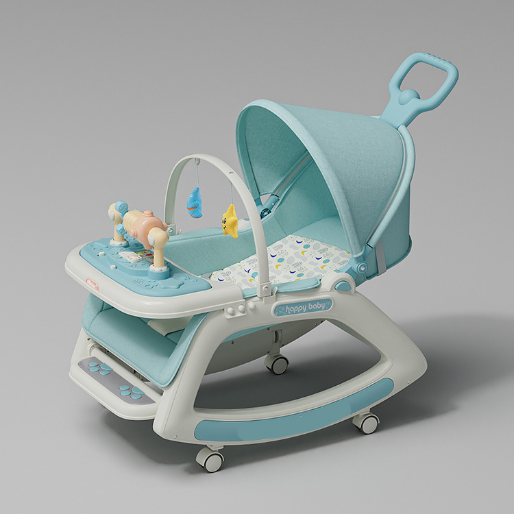 2023 Wholesale High Quality Rocking Chair Folding Baby stroller Baby Chair Portable Baby Swing Chair And Rocker