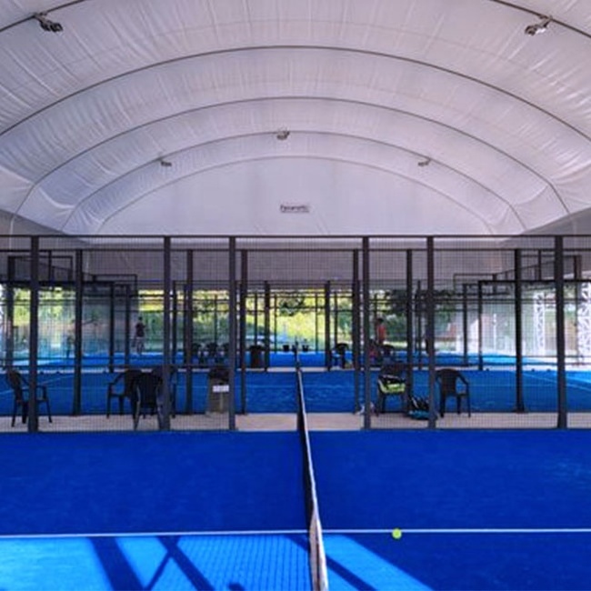 Indoor Padel Tennis Court Supplier Artificial Grass Cancha De Padel Customized Padel Tennis Court