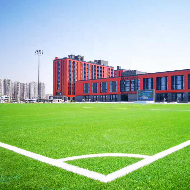 High quality football grass factory approved soccer turf carpet grama artificial