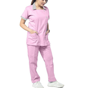 Wholesale Custom Scrubs Suit Uniforms Medical Nurse Uniform Jogger Type Nurse Scrub Sets Hospital Wear