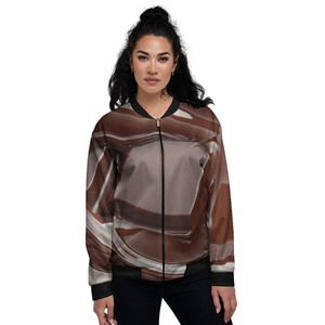 Sublimation Printed Design Best Jackets Pakistan Factory Made Satin Polyester Best Bomber Jackets