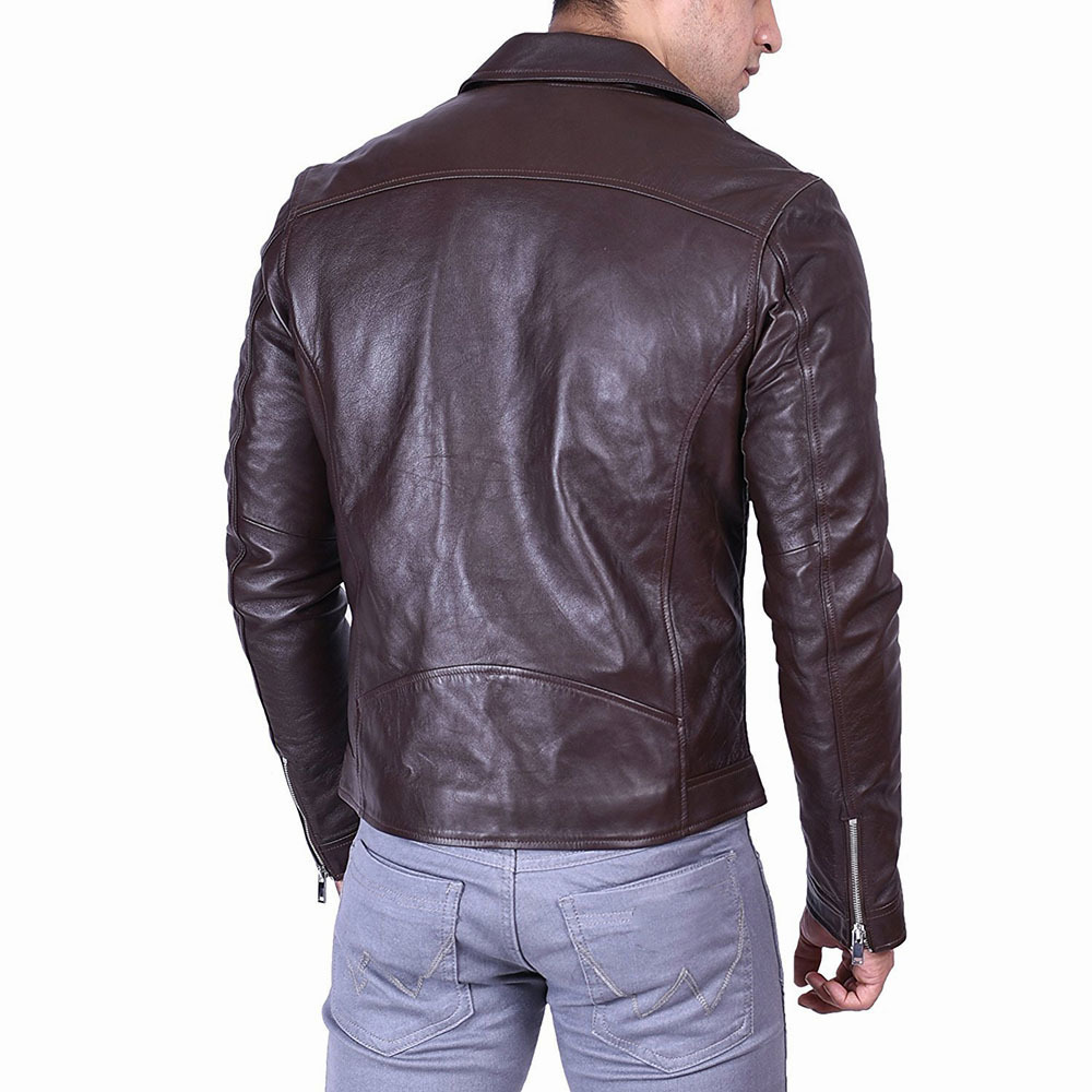 Trending Men's Leather Jackets Latest Design 100% Leather Made Branded Biker Leather Jackets For Men