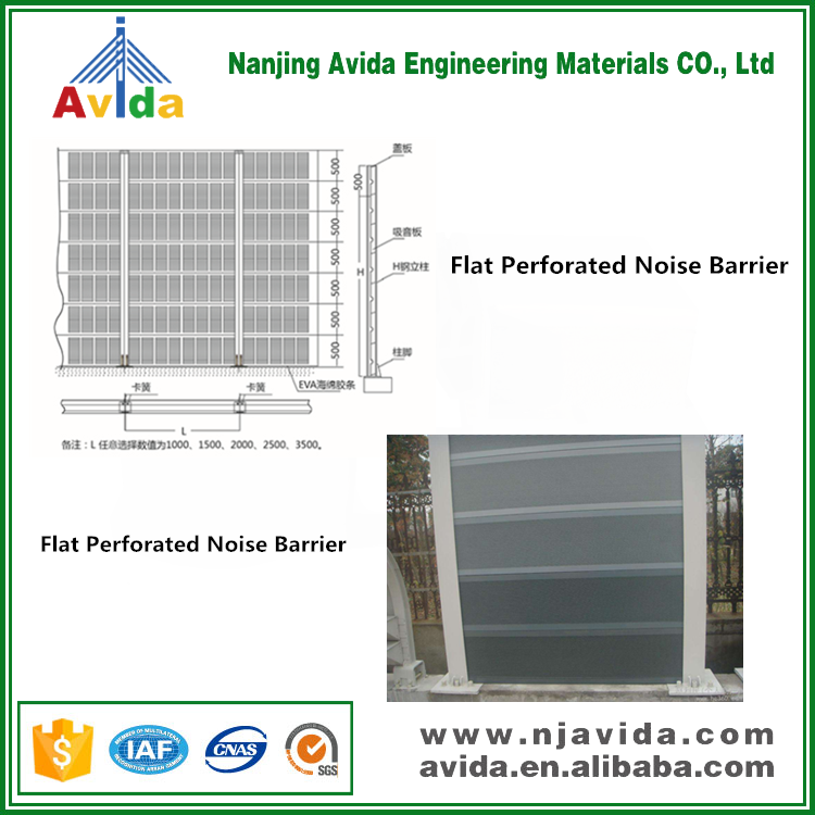 Traffic Noise Blocking Highway Road Sound Noise Barrier