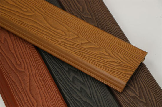 New technology 3D embossed waterproof WPC cladding for outdoor wall panel