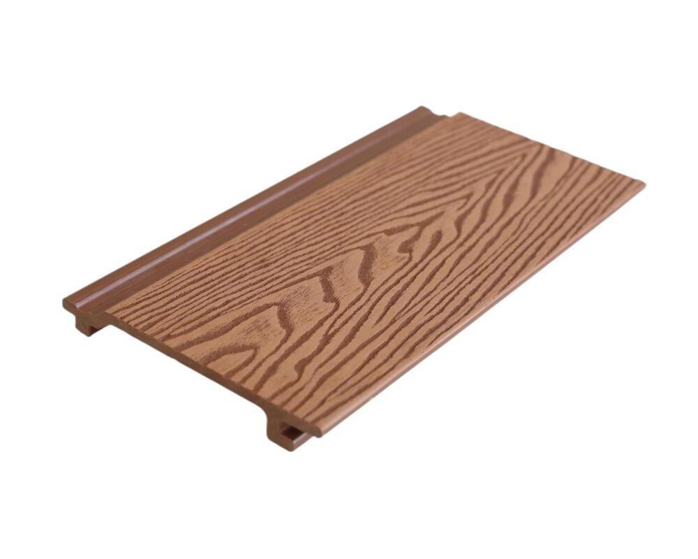 wpc wall cladding wood plastic composite wall cladding 3D embossed wood grain wall cladding