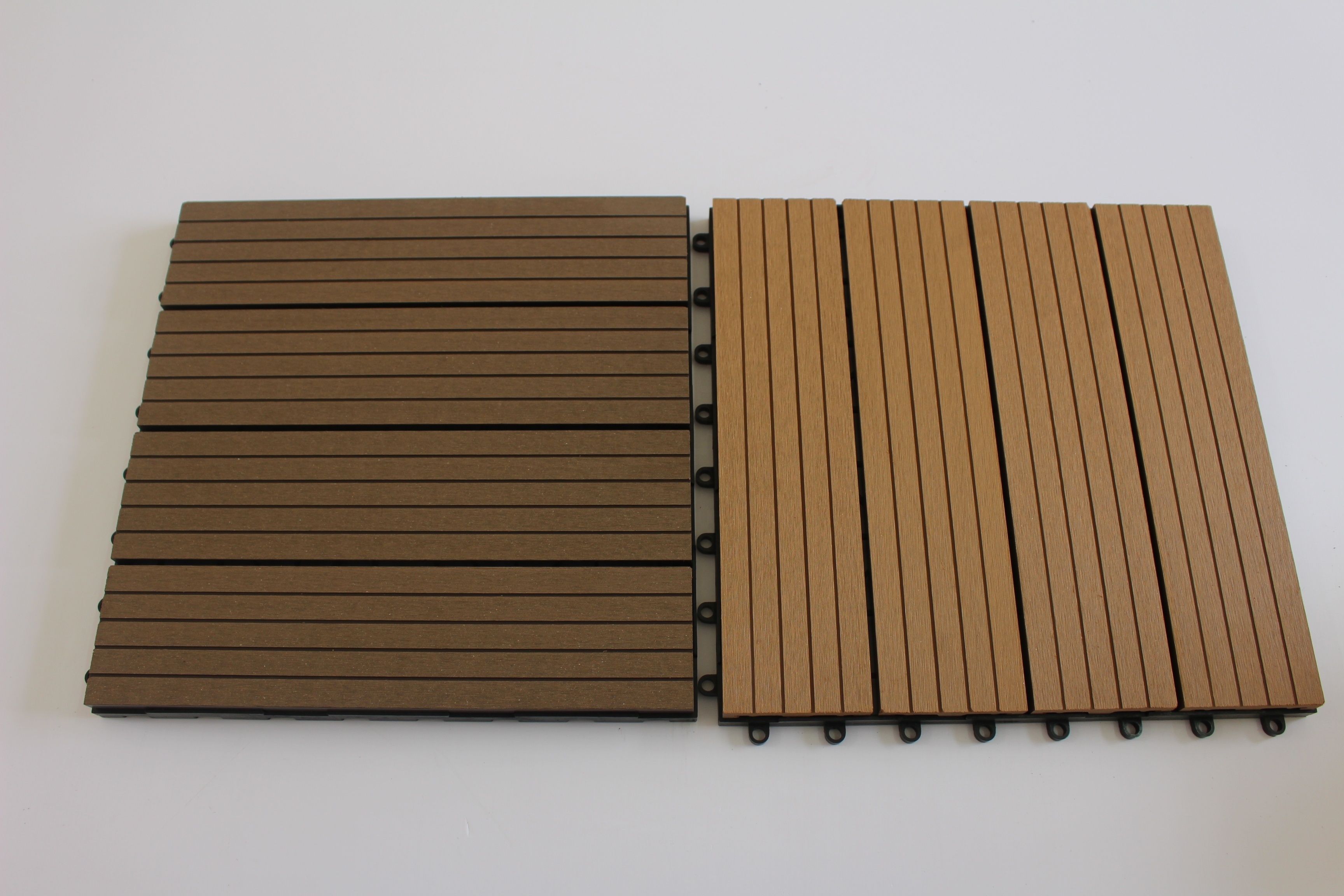 2019 New easy installation DIY decking/ waterproof wpc diy decking tiles for garden and home.