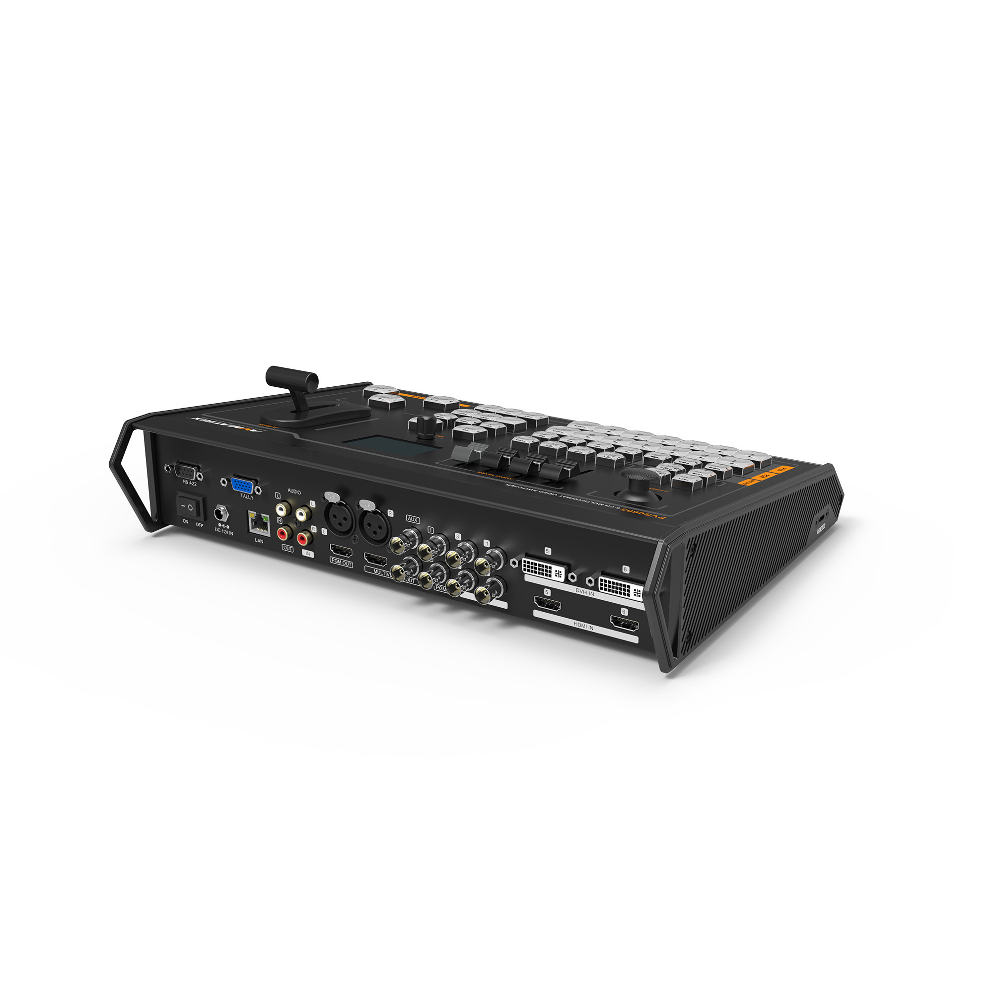 AVMATRIX VS0605U 6 Channel Multi-format Portable Live Streaming Video Switcher Mixer with Recorder