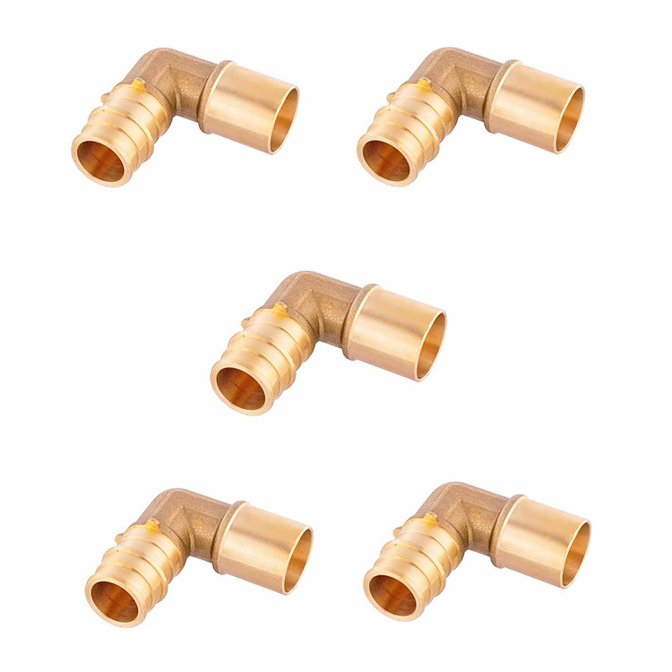 AVONFLOW Brass Adapter F1960 X Brass Elbow Male SWT Lead Free plumbing pex fittings