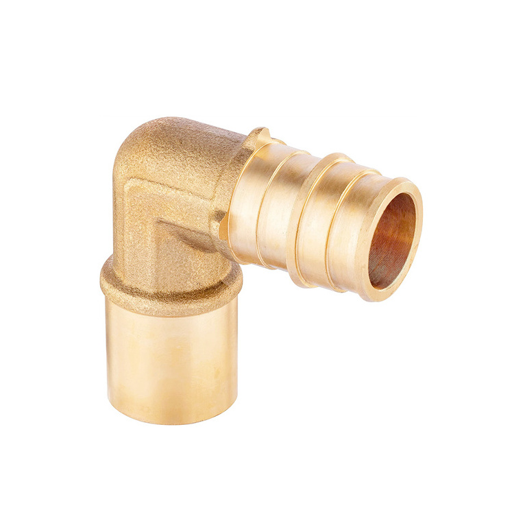 AVONFLOW Brass Adapter F1960 X Brass Elbow Male SWT Lead Free plumbing pex fittings