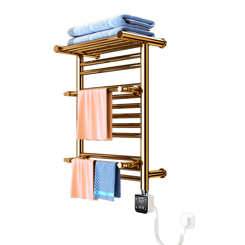 AVONFLOW Electric Towel Warmers For Bathroom Heated Towel Rail Heated Towel Rack Wall Mounted