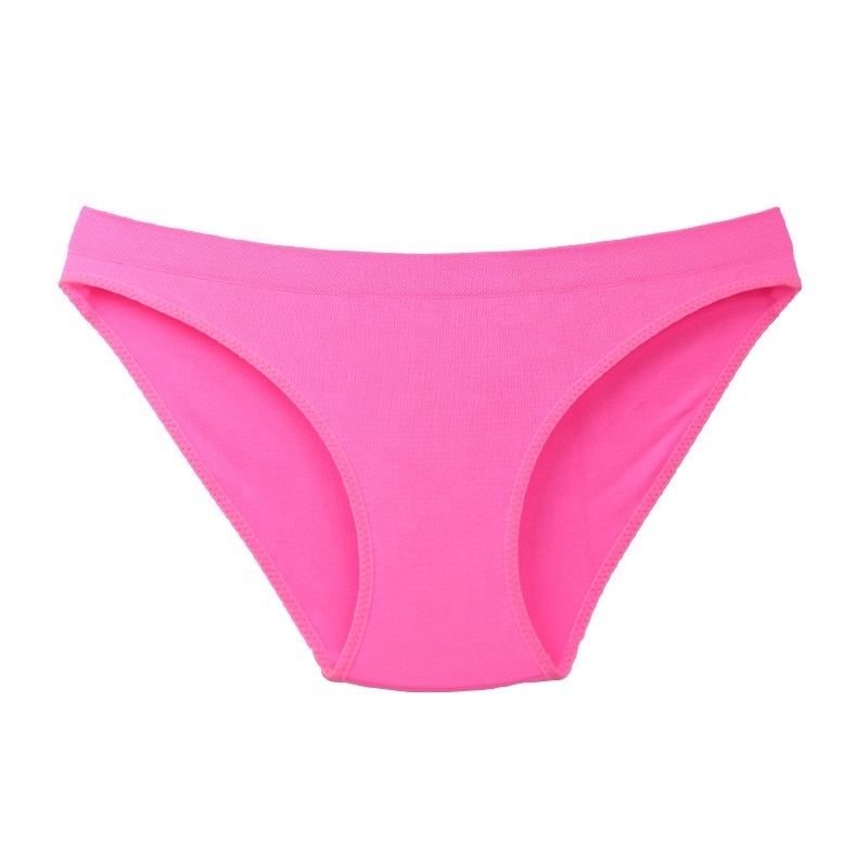 Everyday Breathable Seamless Polyamide Sports Seamless Underpants Low Waist Panties