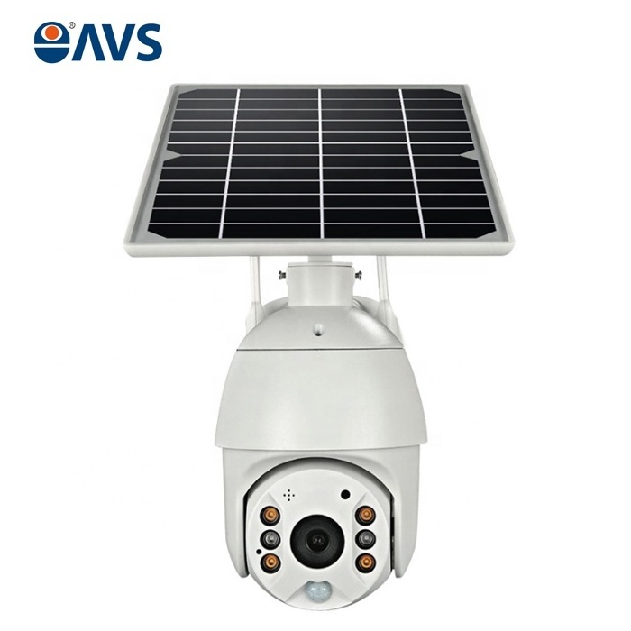 Hot Sale Outdoor Solar Panel Power 1080P 2MP PTZ 4G IP Camera Solor Security Camera 4G PTZ Camera