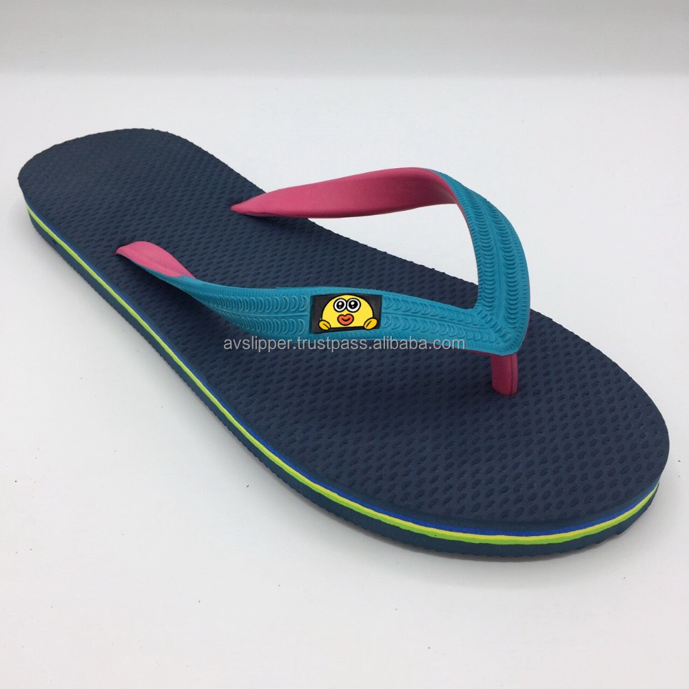 Line in slipper 03 Custom slippers shoes men  runner shark slides men beach slippers for men