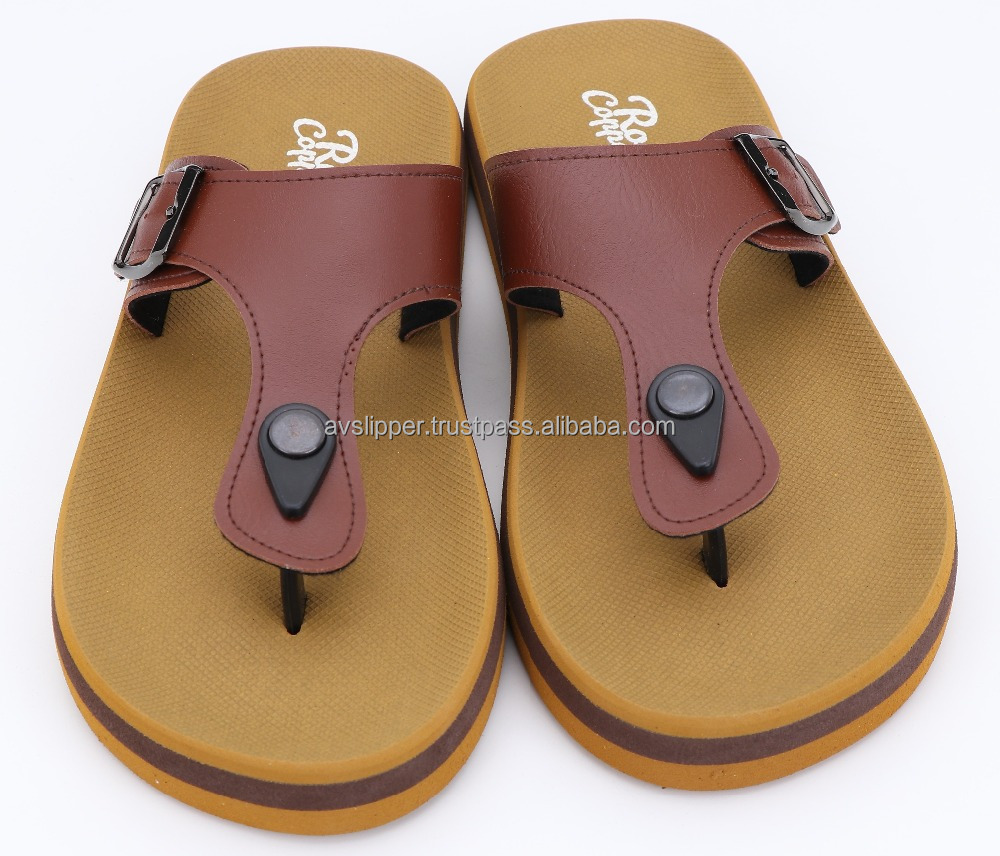 New Rubber supported sole with EVA strap fashion sandal new design