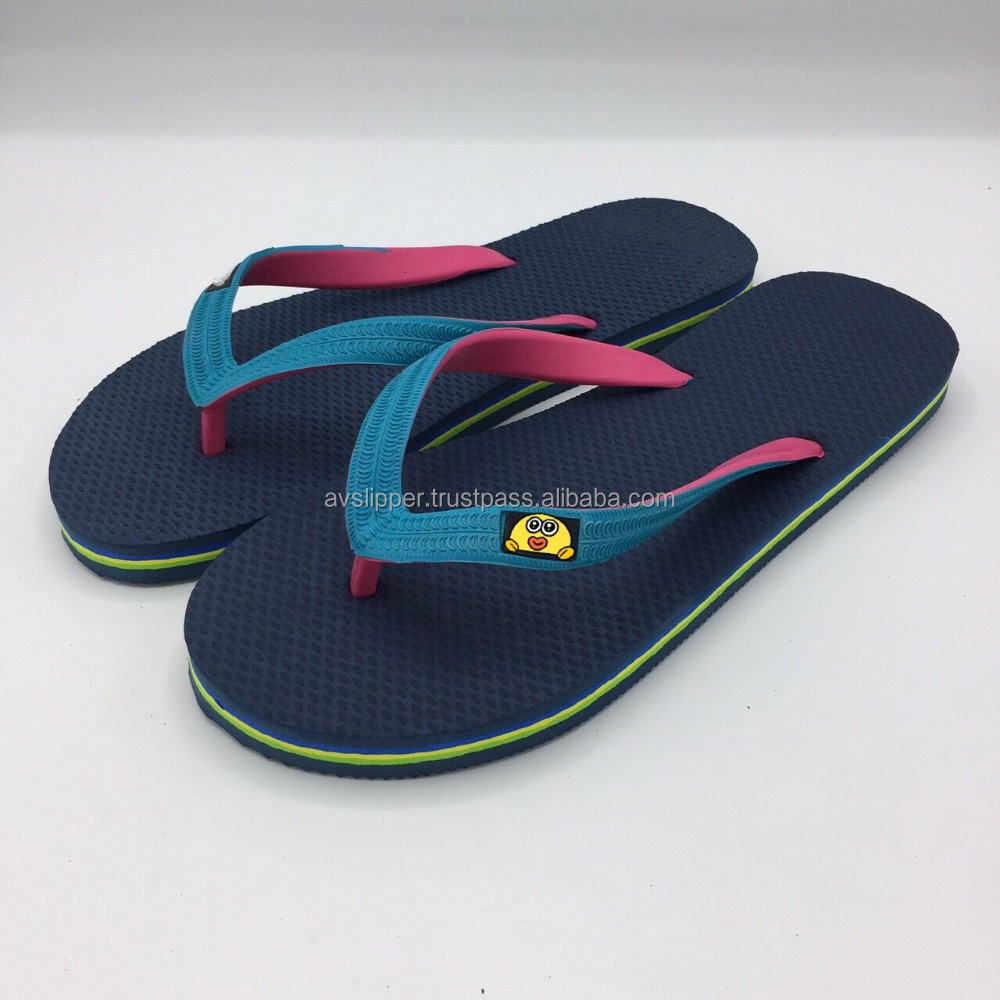 Line in slipper 03 Custom slippers shoes men  runner shark slides men beach slippers for men