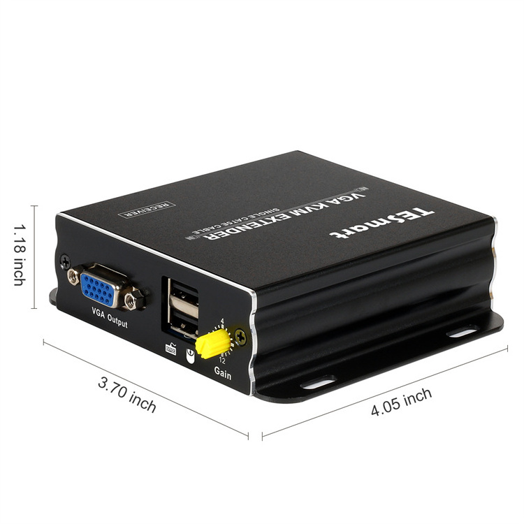 KVM Console  HDMI 300m  KVM IP Extender Support full HD 1080P@60HZ VGA KVM Extender