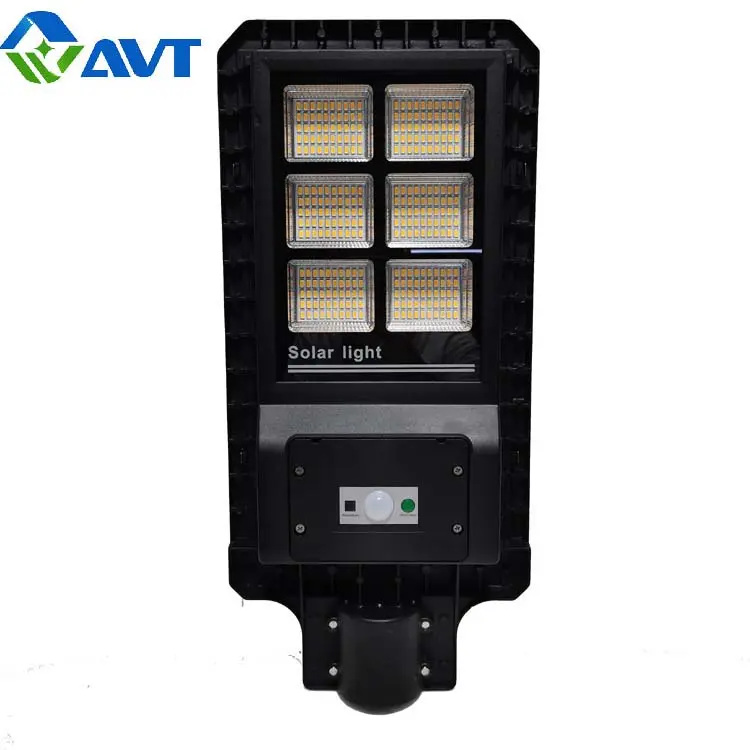 integrated solar security light with motion sensor 60W led street light