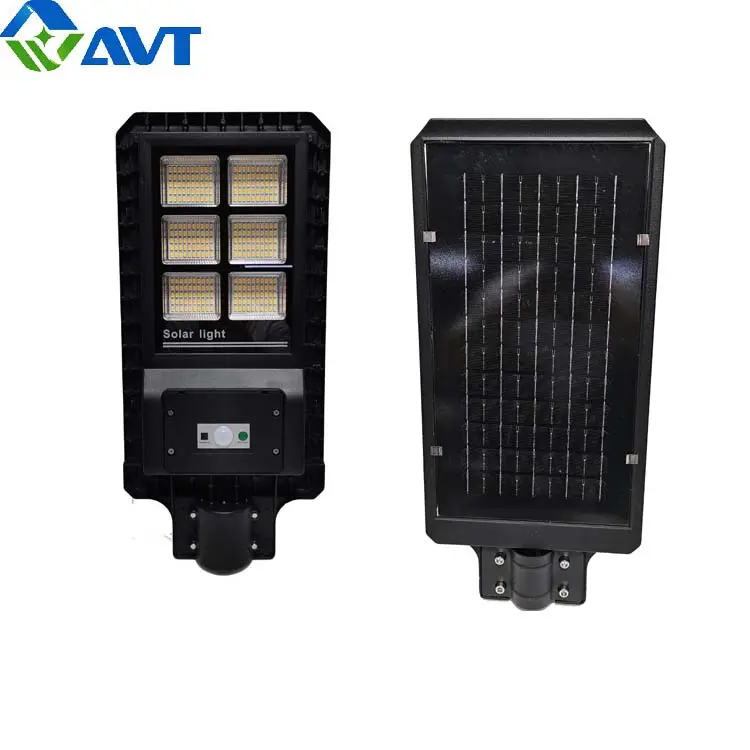 integrated solar security light with motion sensor 60W led street light