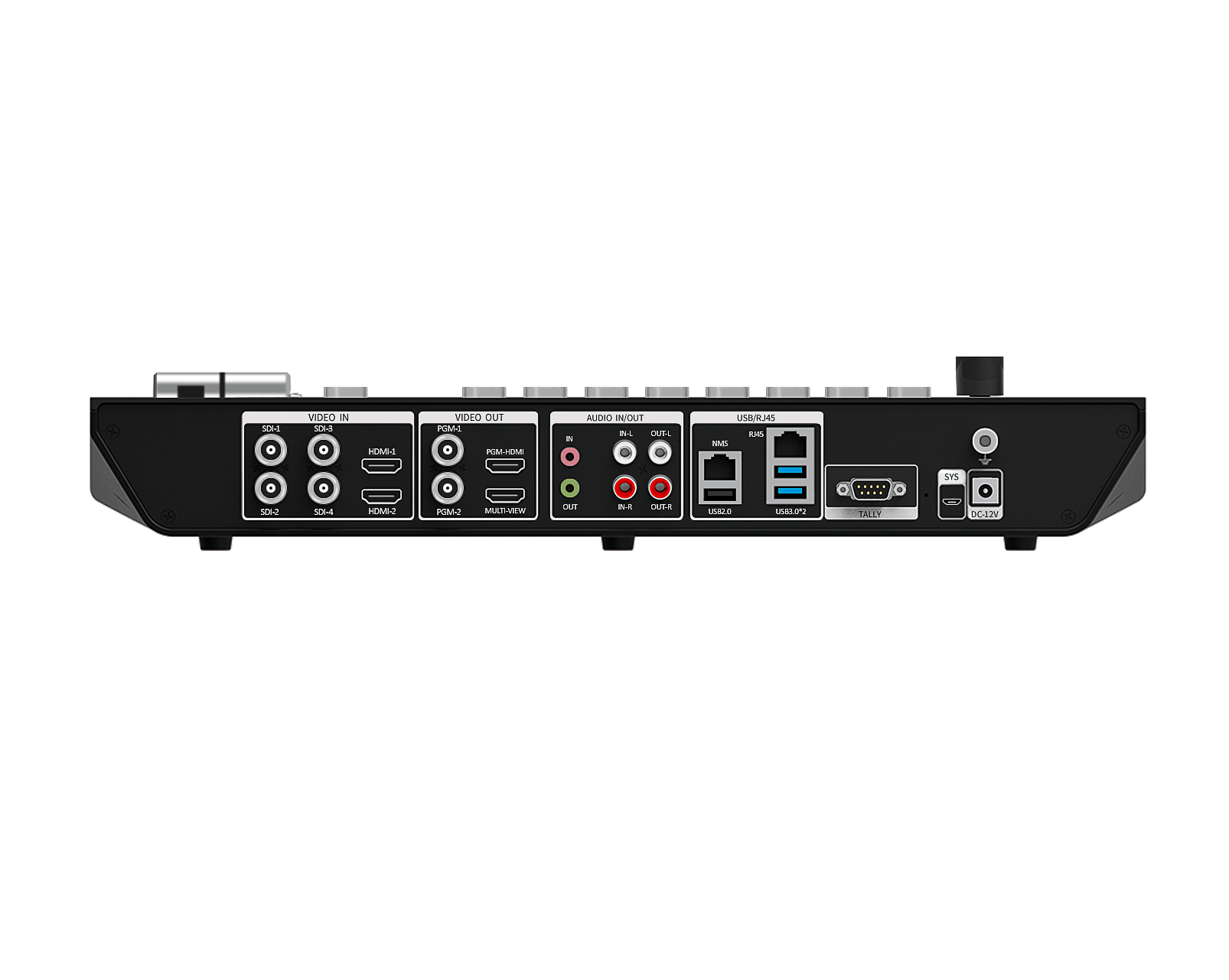 hdmi video switcher HD screen camera video mixer switcher 8 channels live streaming video control switcher