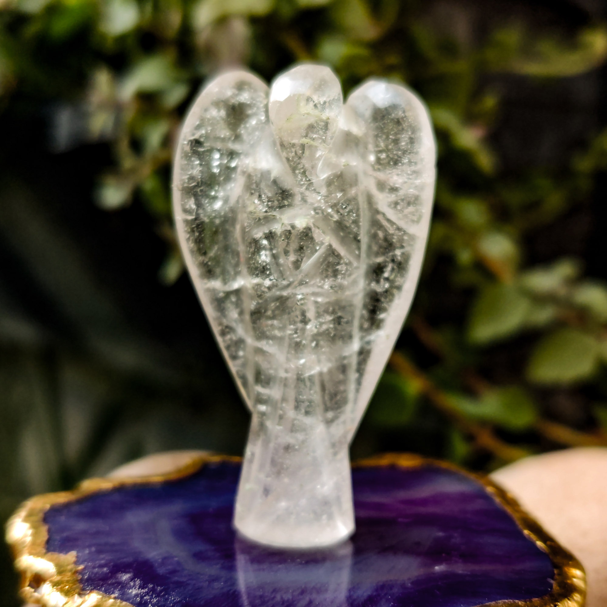 Wholesale products crystal craft crystal carvings dream Clear Quartz angel for souvenir fengshui amethyst crystal angels stone