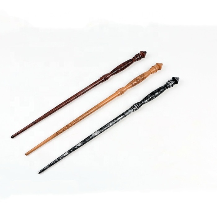 Customize Halloween Party Harry Wizard Potter Cosplay resin Magic Wand Props Halloween Stick Wands