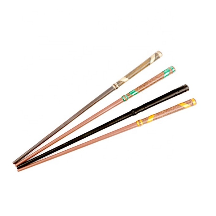 Customize Halloween Party Harry Wizard Potter Cosplay resin Magic Wand Props Halloween Stick Wands