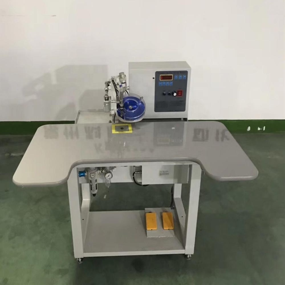 Semi-Automatic Double plate  ultrasonic rhinestone hot fix setting machine of portable rhinestone hot setting