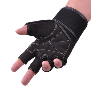 Awarten new arrival anti slip surface fitness gym training hands protection weight lifting gloves