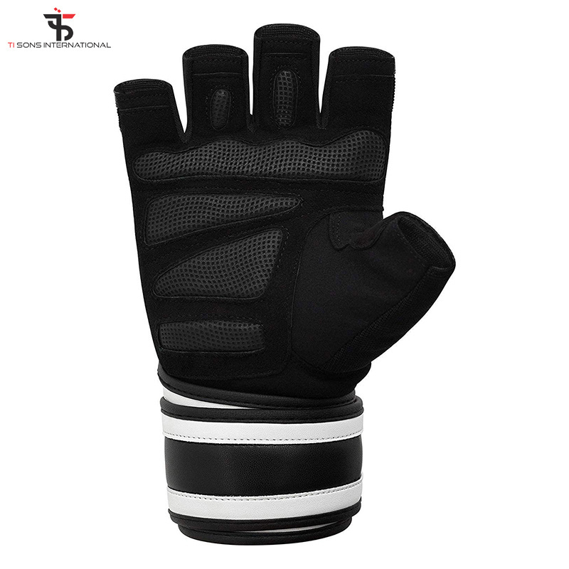 Awarten new arrival anti slip surface fitness gym training hands protection weight lifting gloves