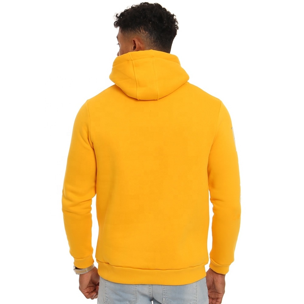 New Arrival Top Quality Cotton Fleece 320 Gsm Causal Blank Pullover Hoodie